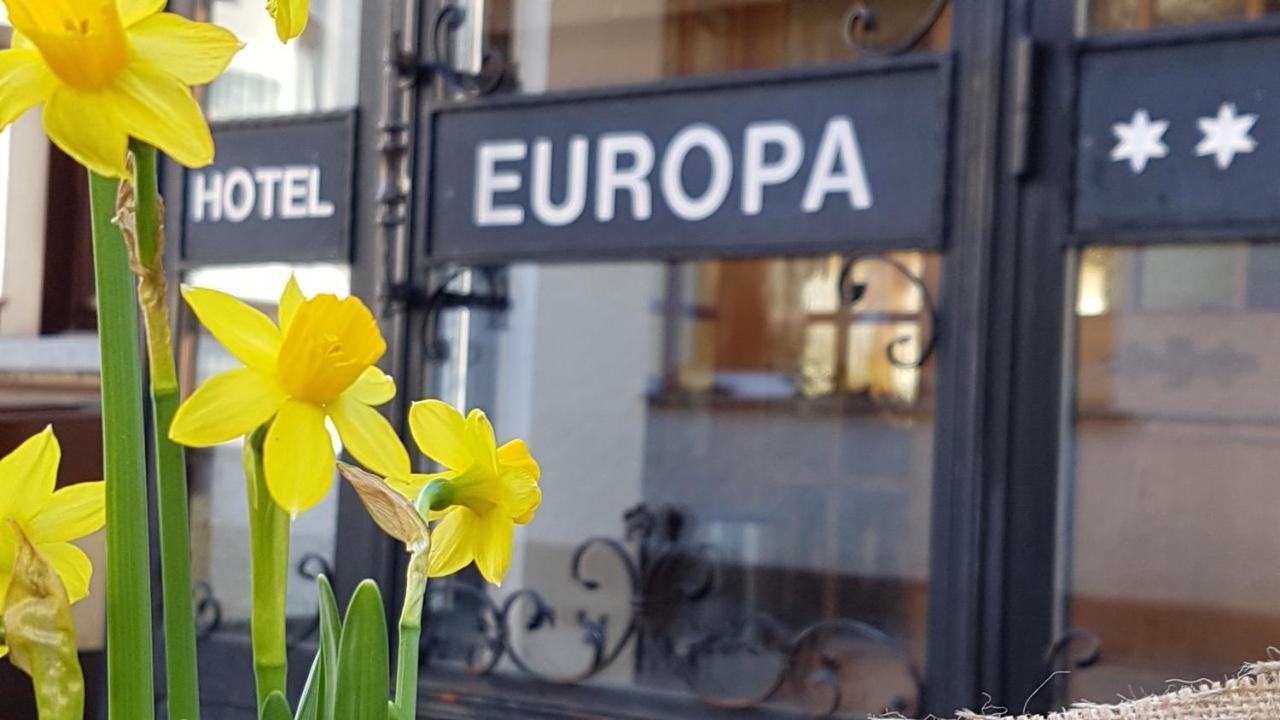 Hotel Europa Saas-Fee Exterior foto